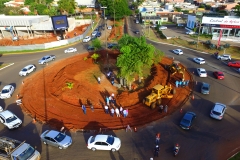 Visita governador e prefeito