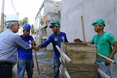 Governo vistoria obras da Santa Casa de Corumba - Foto Edemir Rodrigues