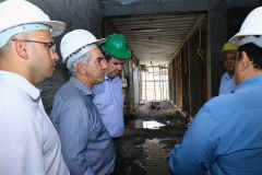 Governo vistoria obras da Santa Casa de Corumba - Foto Edemir Rodrigues