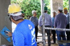 Governo vistoria obras da Santa Casa de Corumba - Foto Edemir Rodrigues