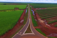 Rodovia MS 460 em Maracaju