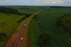 Rodovia MS 460 em Maracaju