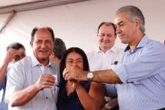 Governo entrega Casas e visita obras da Sanesul em Nova Alvorada do Sul - Foto Chico Ribeiro (10)