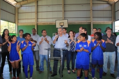 Entrega da cobertura da Quadra de esporte em Furnas dos Dionisios - Foto Edemir Rodrigues (42)