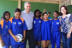 Entrega da cobertura da Quadra de esporte em Furnas dos Dionisios - Foto Edemir Rodrigues (46)