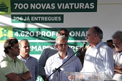 Governo entrega viaturas e visita obras em Ponta Porã - Foto Chico Ribeiro