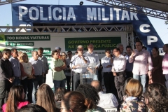 Governo entrega viaturas e visita obras em Ponta Porã - Foto Chico Ribeiro