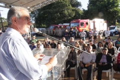 Governo entrega viaturas e visita obras em Ponta Porã - Foto Chico Ribeiro