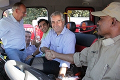 Governo entrega viaturas e visita obras em Ponta Porã - Foto Chico Ribeiro