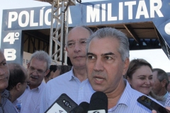Governo entrega viaturas e visita obras em Ponta Porã - Foto Chico Ribeiro