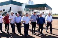 Governador entrega obras e assina ordem de serviço em Jateí e Vicentina - Foto Chico Ribeiro