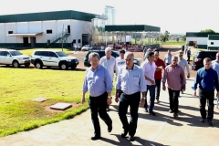 Governador entrega obras e assina ordem de serviço em Jateí e Vicentina - Foto Chico Ribeiro