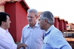 Governador entrega obras e assina ordem de serviço em Jateí e Vicentina - Foto Chico Ribeiro