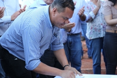 Governador entrega obras e assina ordem de serviço em Jateí e Vicentina - Foto Chico Ribeiro