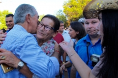 Governador entrega obras e assina ordem de serviço em Jateí e Vicentina - Foto Chico Ribeiro