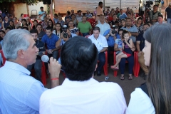 Governador entrega obras e assina ordem de serviço em Jateí e Vicentina - Foto Chico Ribeiro