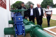 Governo visita obras da Sanesul, lança construção de casas e entrega viaturas em Coxim - Foto Chico Ribeiro (14)