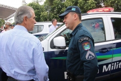 Governo visita obras da Sanesul, lança construção de casas e entrega viaturas em Coxim - Foto Chico Ribeiro (2)