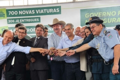 Governo visita obras da Sanesul, lança construção de casas e entrega viaturas em Coxim - Foto Chico Ribeiro (39)