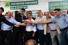 Governo visita obras da Sanesul, lança construção de casas e entrega viaturas em Coxim - Foto Chico Ribeiro (41)