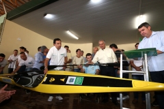 Inauguração do Centro Poliesportivo "Mamede Assem José" Foto Edemir Rodrigues