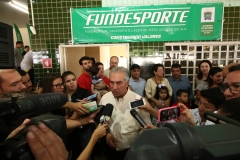 Inauguração do Centro Poliesportivo "Mamede Assem José" Foto Edemir Rodrigues