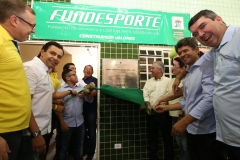 Inauguração do Centro Poliesportivo "Mamede Assem José" Foto Edemir Rodrigues