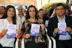 Abertura da campanha Agosto Lilás - Foto Edemir Rodrigues