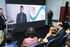 Lançamento do Centro Nacional de Mídias com Ministro da Educação - Foto Edemir Rodrigues