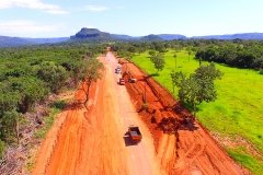 Estrada parque de Piraputanga - Foto Edemir Rodrigues