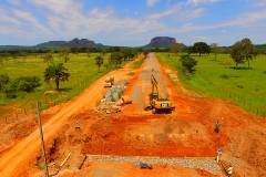 Estrada parque de Piraputanga - Foto Edemir Rodrigues