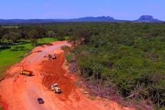 Estrada parque de Piraputanga - Foto Edemir Rodrigues