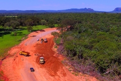 Estrada parque de Piraputanga - Foto Edemir Rodrigues