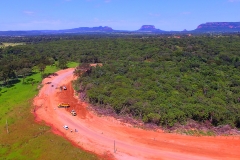 Estrada parque de Piraputanga - Foto Edemir Rodrigues