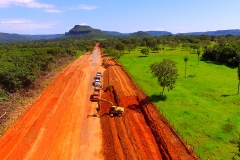 Estrada parque de Piraputanga - Foto Edemir Rodrigues