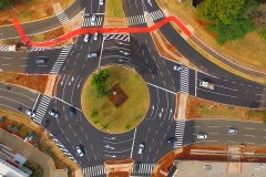 Obras da Rotatória da Av. Mato Grosso - Foto Edemir Rodrigues