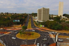 Obras da Rotatória da Av. Mato Grosso - Foto Edemir Rodrigues