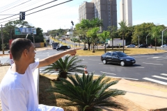 Obras da Rotatória da Av. Mato Grosso - Foto Edemir Rodrigues