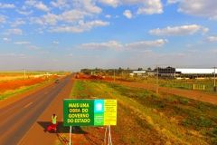 Obra da Rotatória do Outlet - Foto Edemir Rodrigues