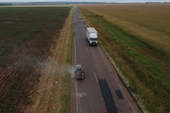 Obras de recuperação da MS 306 - Foto Edemir Rodrigues