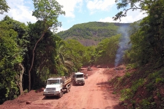 Obras de pavimentação da estrada parque de Piraputanga - Foto Edemir Rodrigues