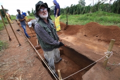 Trabalhos realizados pelos Arqueólogos - Foto Edemir Rodrigue