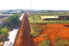 Obra da pavimentação do Indubrasil - Foto Edemir Rodrigues