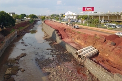 Obras de revitalização do rio Anhanduí - Foto Edemir Rodrigues