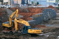 Obras de revitalização do rio Anhanduí - Foto Edemir Rodrigues