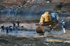 Obras de revitalização do rio Anhanduí - Foto Edemir Rodrigues