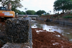 Obras de revitalização do rio Anhanduí - Foto Edemir Rodrigues