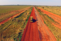 Obras da Rodovia que liga Bataguassu a Brasilândia-Foto Edemir Roddrigues