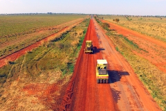 Obras da Rodovia que liga Bataguassu a Brasilândia-Foto Edemir Roddrigues