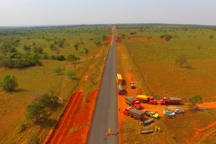 Obras da rodovia que liga Santa Rita do Pardo a Bataguassu - Foto Edemir Rodrigues